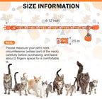 Thanksgiving Cat Collar Breakaway, Halloween Kitten Collar - Image 3