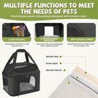 Premium Cat Carrier for Pets Up to 20 Lbs, Cat Travel Bag Soft-Sided Backpack - Image 5