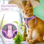 Cat Harness and Leash Set for Walking Escape Proof, Soft Adjustable Kitten - Image 8