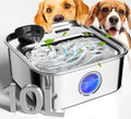 oneisall Dog Water Fountain for Large Dogs, 10L/2.6Gal Dog Fountain Water Bowl by oneisall
