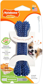 Nylabone Textured Dental Bone Flexi Chew Toy - Image 10