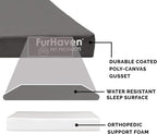 Furhaven Water-Resistant Orthopedic Dog Bed - Image 4