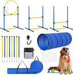 Dog Agility Course Backyard Set，Dog Agility Equipment, Dog Obstacle Course by JRUICFDY