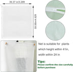 3Pcs Plant Covers from Insects, Bird Netting Barrier - Image 2