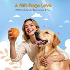 Dog Balls Tennis Ball for Aggressive Chewers, Dog Bouncy Balls Chew Toys Water - Image 8