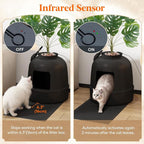 Lifewit Cat Litter Box, Hidden Enclosure Litter Tray - Image 5