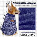 1 Pc Dog Sweaters for Small Dogs Girl Boy Winter Fleece Clothes Warm Soft Dog - Image 2
