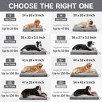 OhGeni Orthopedic Waterproof Top Surface & Machine Washable Dog Bed - Image 7