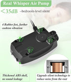 HITOP 2W Nano Whisper Aquarium Air Pump, 57GPH Adjustable Dual Outlet Fish Tank - Image 3