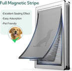 Aluminum XL Dog Door for Door, Open Size:24.4" H x 13.8'', Heavy Duty Doggy Door - Image 2