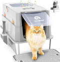 Stainless Steel Litter Box by HAPAW