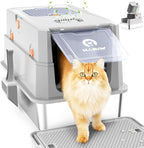 Stainless Steel Litter Box by HAPAW