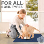 Dog Food Mat - 28x18” Large Silicone Stove Top Protector, Silicone Pet Feeding - Image 6
