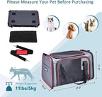 Soft-Sided Kennel Pet Carrier for Small Dogs, Airline Approved Cat Carriers Dog - Image 5
