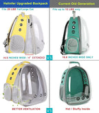 Front Extension Large Cat Backpack Carrier, Fit up to 20 lbs, Space Capsule - Image 3