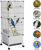 Medium Flight Bird Cage, Wide Birdcage - Image 6