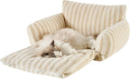 Hollypet Cat Bed Fluffy Plush Mutifuctional Double-Layer Soft Pet Couch - Image 2