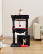 SYANDLVY Gothic Cat Tree with Coffin Bed - Image 5