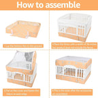 PJYuCien Dog Playpen Bottom Pad and Cover Fits - Image 6
