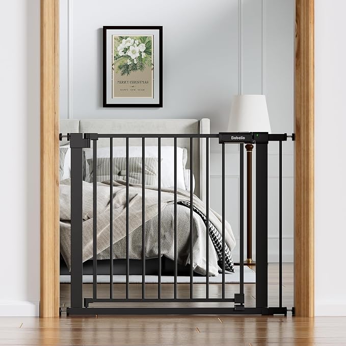 BABELIO Baby Gate for Doorways and Stairs, 36-41" Pet Gate by BABELIO