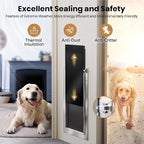 All Aluminum Dog Door, Rust Proof Heavy Duty Large Dog Door - Image 4