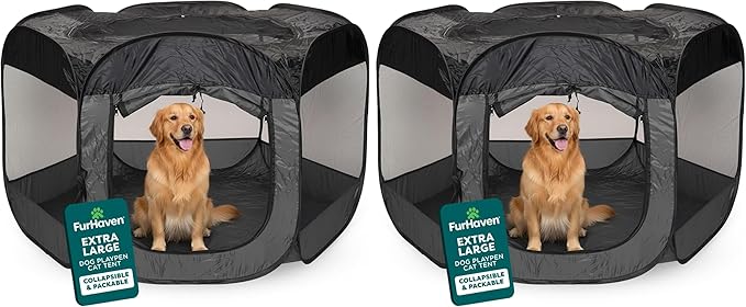 FurHaven Portable Pet Playpen for Dogs & Cats, Extra Large Indoor Kitten by FurHaven