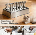Stainless Steel Litter Box - Image 4