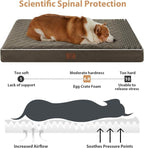 WNPETHOME Orthopedic Dog Bed for Crate, Waterproof Extra Large Dogs Bed - Image 3