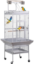 Nova Microdermabrasion 61 Inches Large Bird Cage Play Top Parrot Cockatiel by NovaMicrodermabrasion