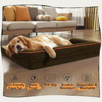 Small Dog Bed Waterproof Orthopedic Dog Beds - Image 6