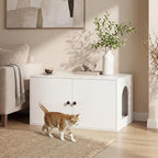 HOOBRO Cat Litter Box Enclosure, Hidden Litter Box Furniture - Image 2
