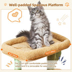 Taoqimiao Cat Tree, 38.5-Inch Cat Tower - Image 5