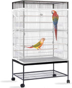 Daoeny Bird Cage Seed Catcher, Large Bird Cage Cover, Adjustable Soft Airy by Daoeny