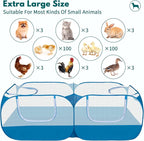 Small Pet Animals Playpen, Cage Tent Enclosure Large Chicken Run Coop - Image 2