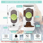 Hanging Automatic Food Water Dispenser, Gravity Rabbit Feeder, Water Dispenser - Image 4