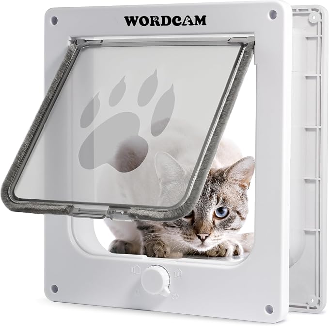Wordcam Large Cat Door, Robust Cat Door by Wordcam