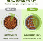 Pecute Slow Feeder Dog Bowls to Slow Down Eating, Dog Bowl Slow Feeder - Image 4