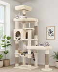 Globlazer Extra Large Platform Cat Tree, 65in Tall Sturdy Cat Tree by Globlazer