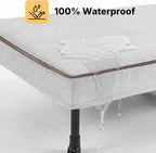 Veehoo Elevated Dog Bed with Waterproof Cushion Mat, Cooling Raised Dog Beds - Image 4