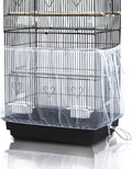ASOCEA Bird Cage Seed Cather, Universal Adjustable Birdcage Cover Skirt Nylon by ASOCEA