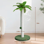 Meowoou Cat Scratching Post 33 Inch Tall Cat Scratcher - Image 6
