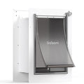 Baboni Pet Door for Wall, Steel Frame and Telescoping Tunnel, Aluminum Lock by Baboni