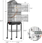 YITAHOME 62 inch Metal Bird Cage, Large Parakeet Cages - Image 2