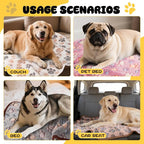 4 Pack Premium Soft Pet Blankets Washable - Image 4