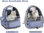 Cat Backpack Carrier, Breathable Cat Carrier Large Space Bubble Pet Backpack - Image 3
