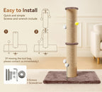 5-Inch Thick Sisal Cat Scratching Post, Durable Cat Scratcher - Image 6