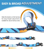 Halypet Cat Harness and Leash Set, Escape Proof Cat Harness, Safe Kitten Harness - Image 6