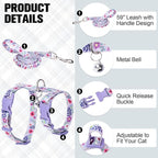 BEAUTYZOO Cat Harness and Leash Set Escape Proof - Image 2