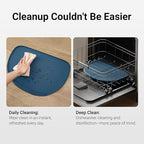 DownyPaws Cat Food Mats for Floors Waterproof, BPA Free Silicone Pet Feeding Mat - Image 9