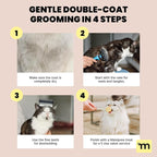 MalsiPree 2-in-1 Cat Brush for Shedding - Image 9